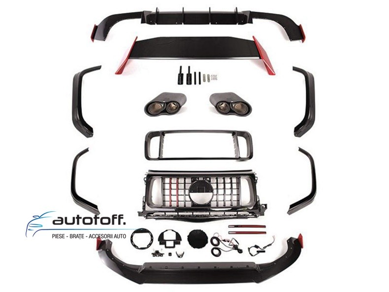 Pachet exterior compatibil Mercedes G-Class W464 (2018+) B900 Rocket Design