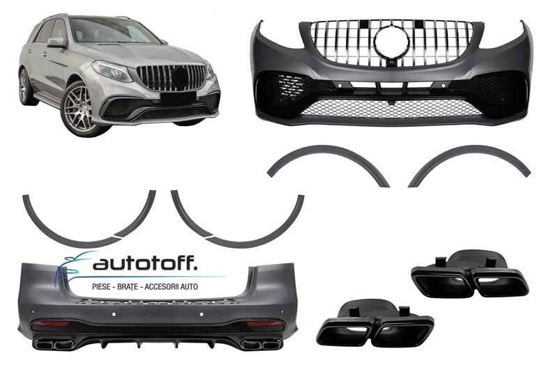 Pachet exterior compatibil Mercedes GLE W166 (15-18) 63AMG Design