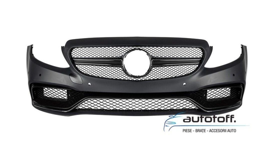 Pachet exterior compatibil Mercedes W205 C-Class (2014+) AMG C63 Design