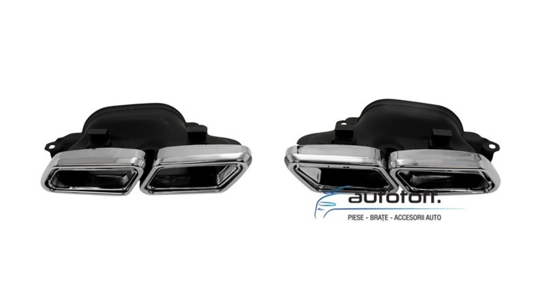 Pachet exterior compatibil Mercedes W205 C-Class (2014+) AMG C63 Design