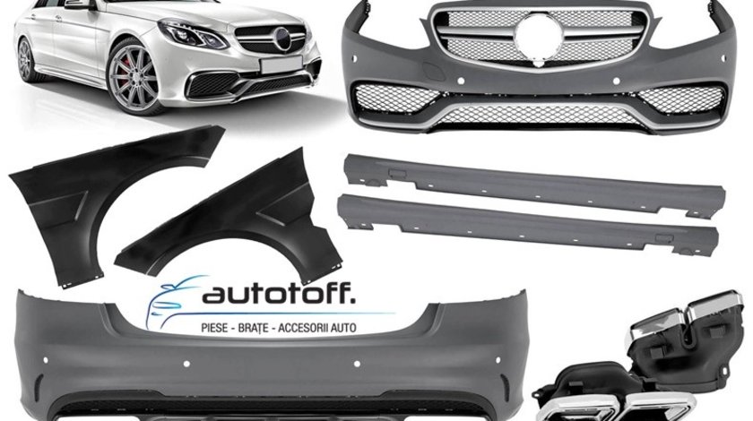 Pachet exterior compatibil Mercedes W212 E-Class Facelift (14-16) E63 Design