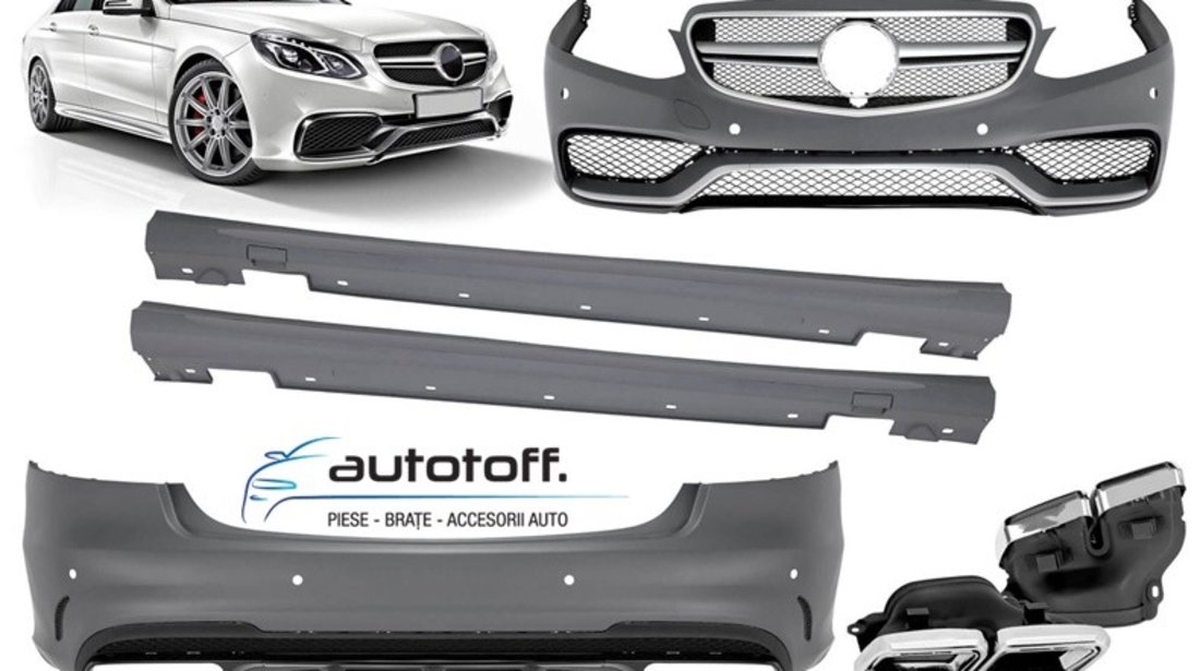 Pachet exterior compatibil Mercedes W212 Facelift E-Class (13-16) E63 Design