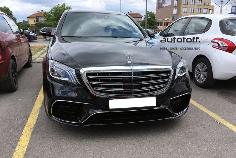 Pachet exterior compatibil Mercedes W222 S-Class (2013-2020) Conversie Facelift S63 AMG