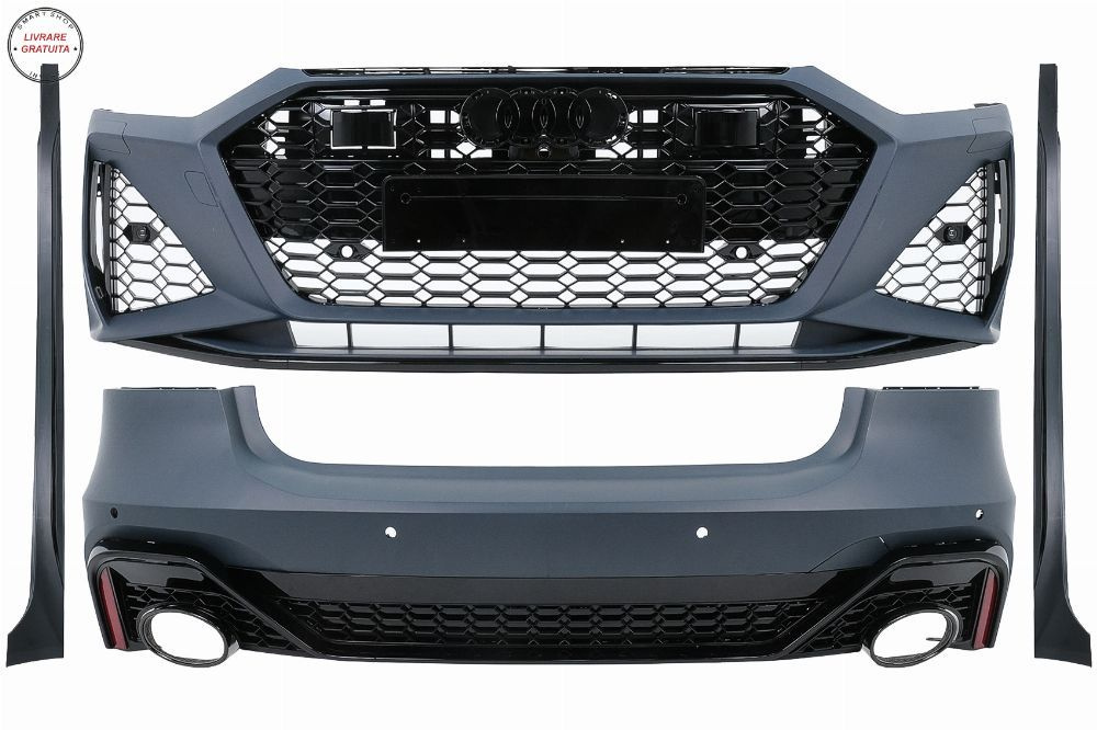 Pachet Exterior Complet Audi A7 4K8 (2018-2021) RS Design- livrare gratuita