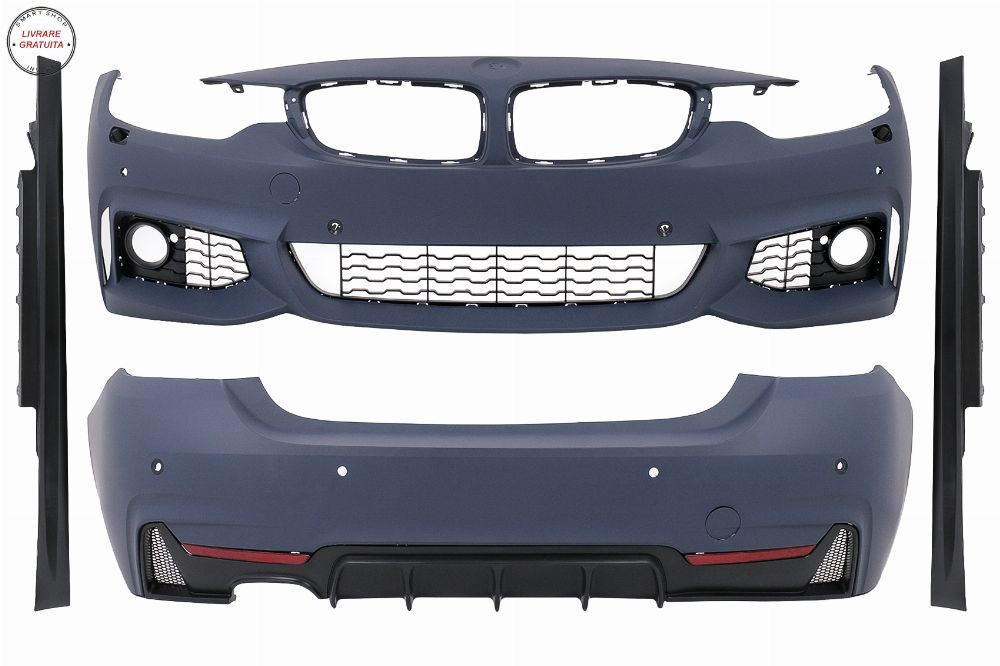 Pachet Exterior Complet BMW Seria 4 F32 F33 Coupe Cabrio (2013-2019) Sport Design