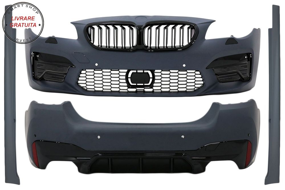 Pachet Exterior Complet BMW Seria 5 F10 (2010-2017) Conversie la G30 LCI M5 Design- livrare gratuita