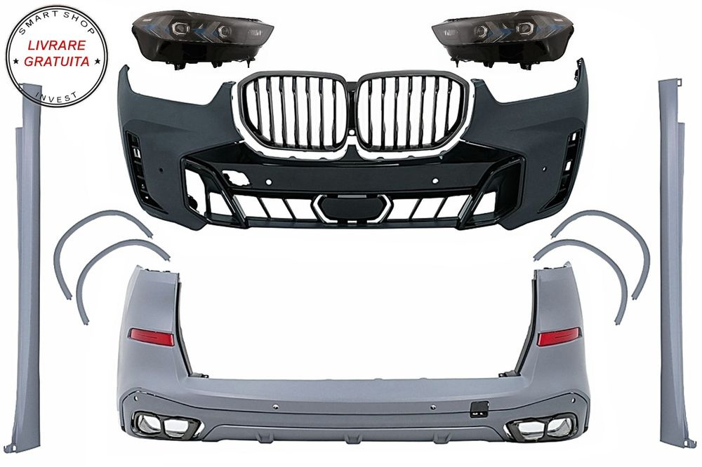 Pachet Exterior Complet BMW X5 G05 (2019-2022) Conversie la LCI 2023 M-Tech Design- livrare gratuita