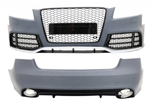 Pachet Exterior Complet Compatibil Cu Audi A5 8T 2008-2011 Sportback Pre Facelift RS5 Design COCBAUA...