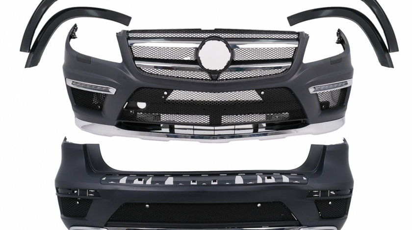 Pachet Exterior Complet compatibil cu Mercedes GL-Class X166 (2012-up) GL63 Design CBMBX166AMG