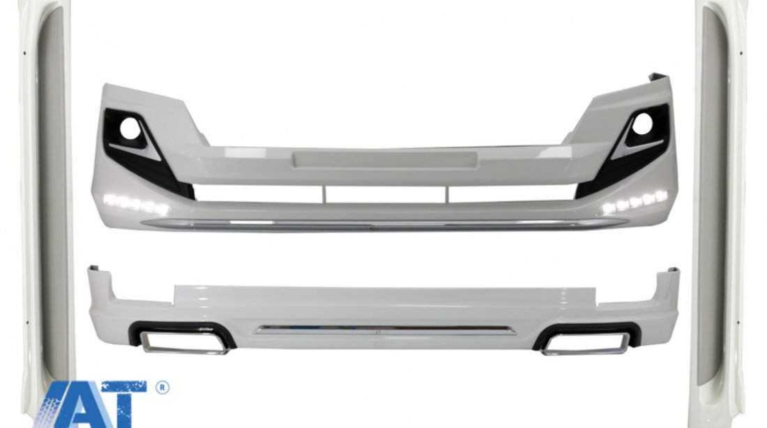 Pachet Exterior Complet compatibil cu Toyota Land Cruiser FJ150 (2014-2017) Modellista Design