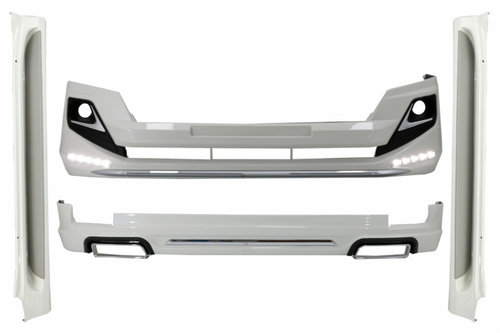 Pachet Exterior Complet compatibil cu Toyota Land Cruiser FJ150 (2014-2017) Modellista Design CBTOLC...
