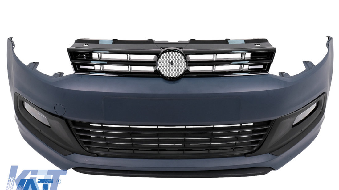 Pachet Exterior Complet compatibil cu VW Polo 6R 6C (2010-2017) R-Line Design