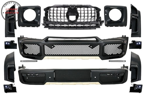 Pachet Exterior Complet Mercedes G-Class W463 (2018-Up) B-Design- livrare gratuita