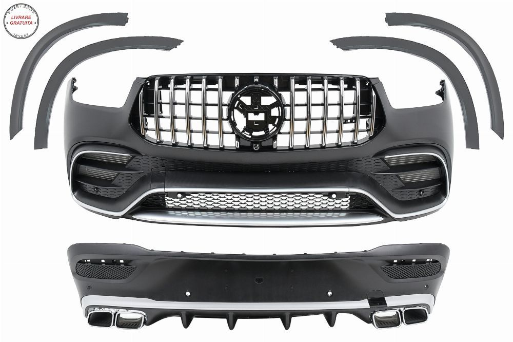 Pachet Exterior Complet Mercedes GLE SUV Coupe C167 Sport Line (2019-Up) GLE 63S D- livrare gratuita