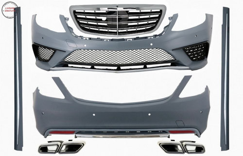 Pachet Exterior Complet Mercedes S-Class W222 (2013-06.2017) S63 Design