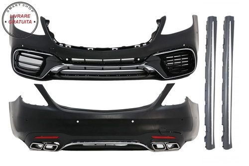 Pachet Exterior Complet Mercedes S-Class W222 Facelift (2013-06.2017) S63 Design