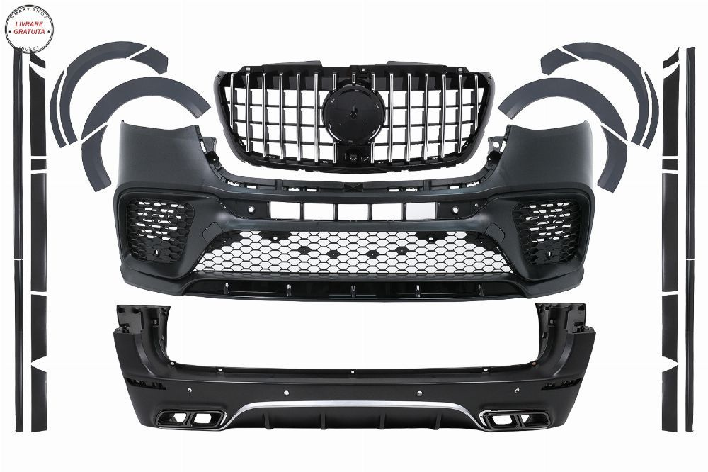 Pachet Exterior Complet Mercedes Sprinter W907 W910 6.9 meter (2019-2021)- livrare gratuita