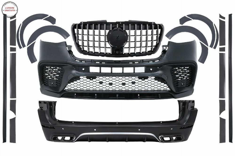 Pachet Exterior Complet Mercedes Sprinter W907 W910 5.9 meter (2019-2021)- livrare gratuita