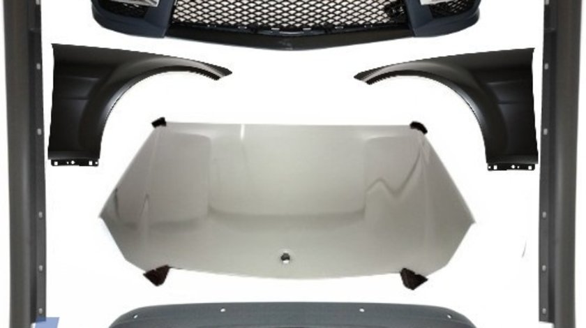Pachet exterior Conversie Complet MERCEDES W204 2011-2014 Facelift C63 A-Design KTX2-CBMBW204C63F