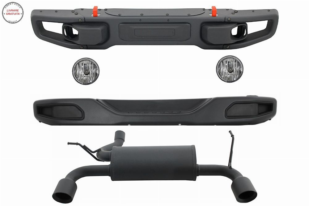 Pachet Exterior Jeep Wrangler Rubicon JK (2007-2017) 10th Anniversary Hard Rock St- livrare gratuita