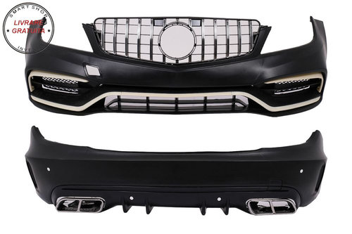 Pachet Exterior Mercedes C-Class W204 (2007-2015) Conversie la W205 C63 Design- livrare gratuita