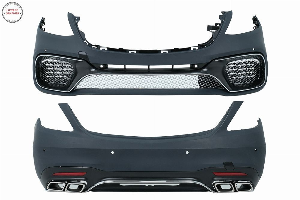 Pachet Exterior Mercedes S-Class W222 Facelift (2013-08.2020) S63 Design- livrare gratuita