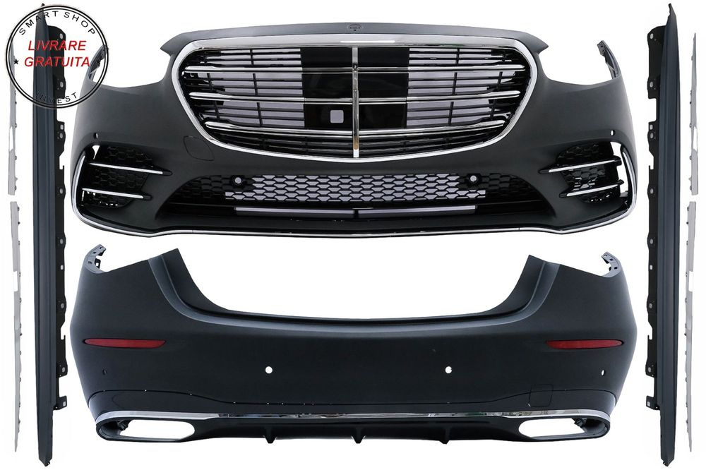 Pachet Exterior Mercedes S-Class W223 Limousine (2020-up) S450 Design- livrare gratuita