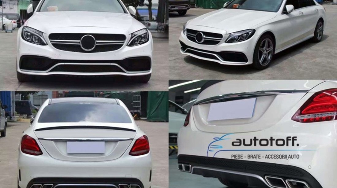 Pachet exterior Mercedes W205 C-Class (2014+) C63 Design