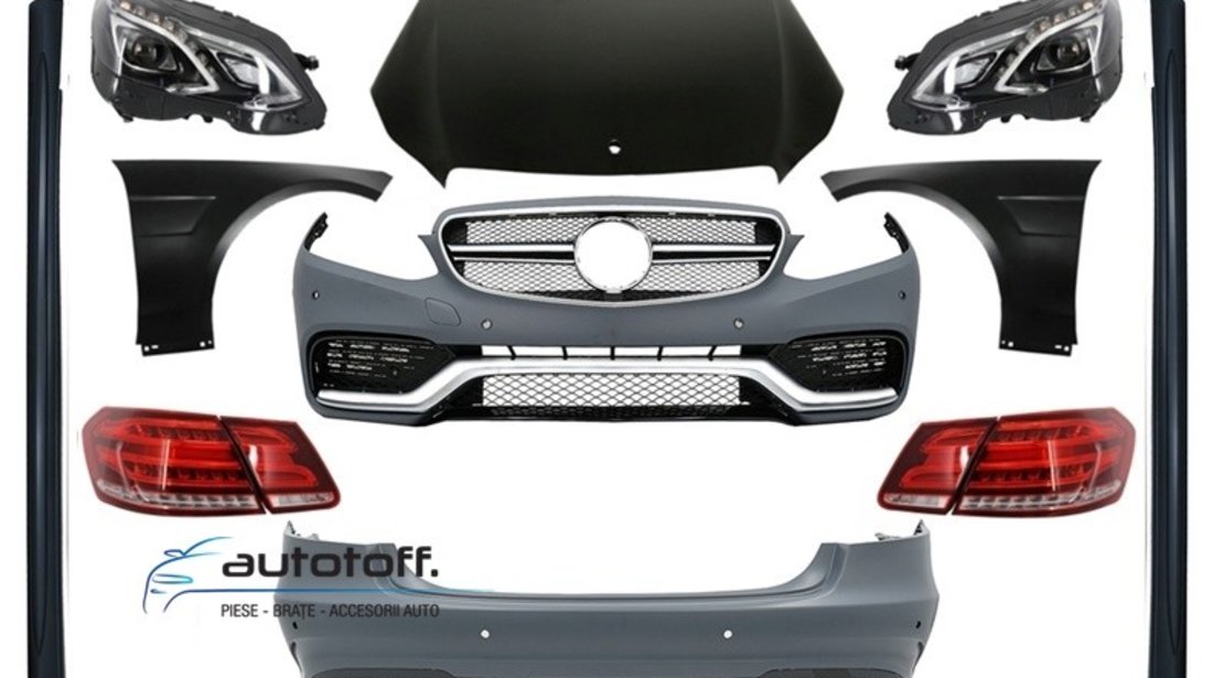 Pachet exterior Mercedes W212 E-Class Facelift (13-16) E63 Design