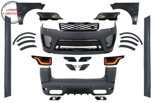 Pachet Exterior Range Rover Sport L494 (2013-2017) Conversie catre 2019 SVR Design- livrare gratuita