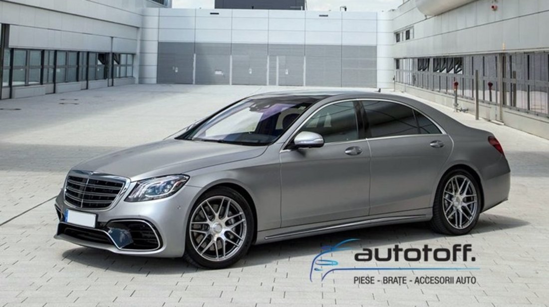 Pachet exterior S63 Mercedes W222 S-Class Facelift (2017+)