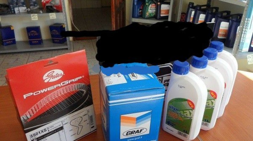 PACHET KIT DISTRIBUTIE+POMPA APA+ 4L ANTIGEL(CONCENTRAT G12) DACIA LOGAN DIESEL