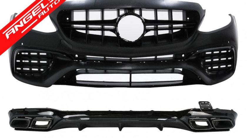 Pachet Kit Mercedes E-Class W213 (2016-2019) E63 Design Shadow Black