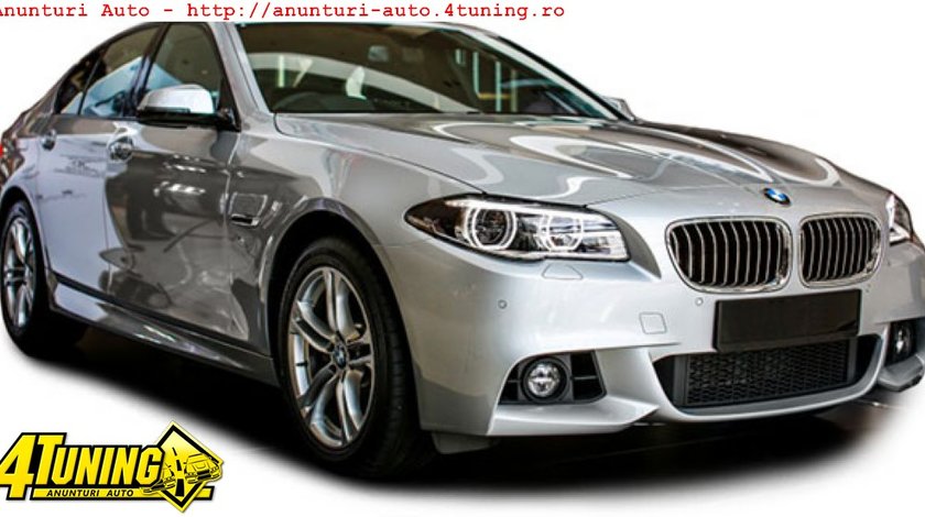 Pachet M Tech Bmw Seria 5 F10 LCI Facelift dupa 2014 Bara Fata Spate Praguri Kit Exterior M Packet M Technic