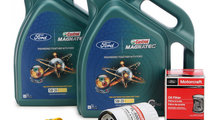 Pachet Revizie 2 Buc Ulei Motor Castrol Magnatec F...