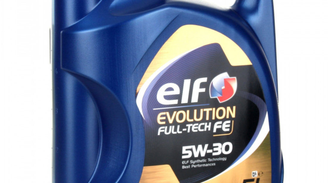 Pachet Revizie Ulei Motor Elf Evolution Full Tech FE 5W-30 5L + 2 Buc 1L + Filtru Ulei Oe Renault Fluence L3 2010→ 152093920R