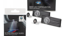 Pachet Set Holograme Logo Usi Oe Bmw Seria 1 E81 2...