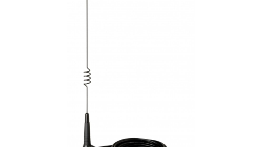 Pachet Statie Radio Auto CB Cobra 19DX + Antena CB Cobra HGA1000, lungime 53.3 cm, baza magnetica