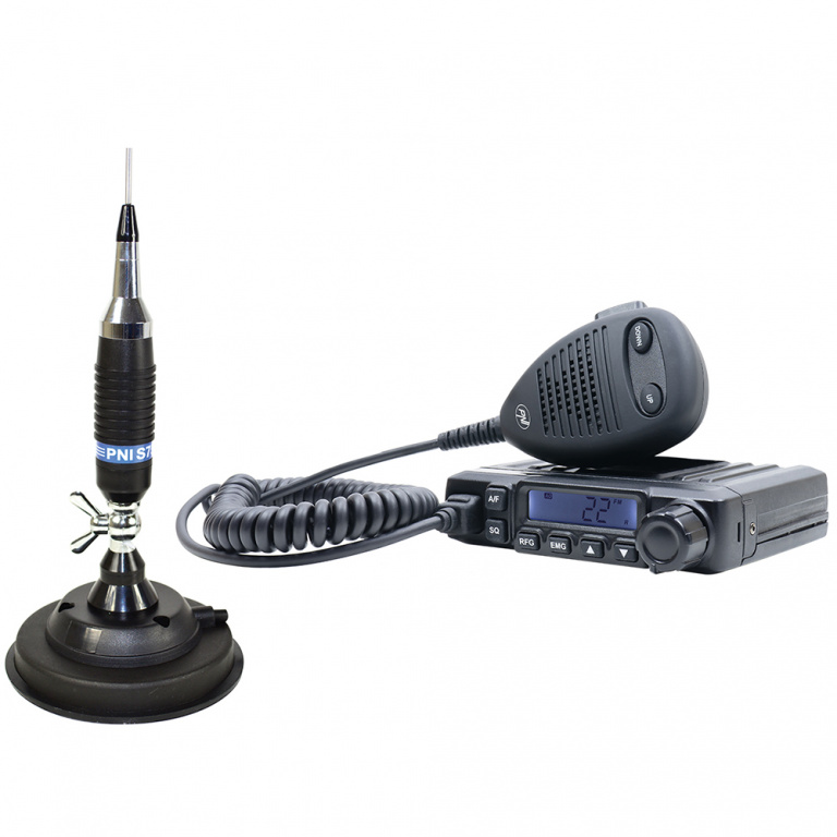 Pachet Statie radio CB PNI Escort HP 6500 ASQ + Antena CB PNI S75 PNI-PACK62