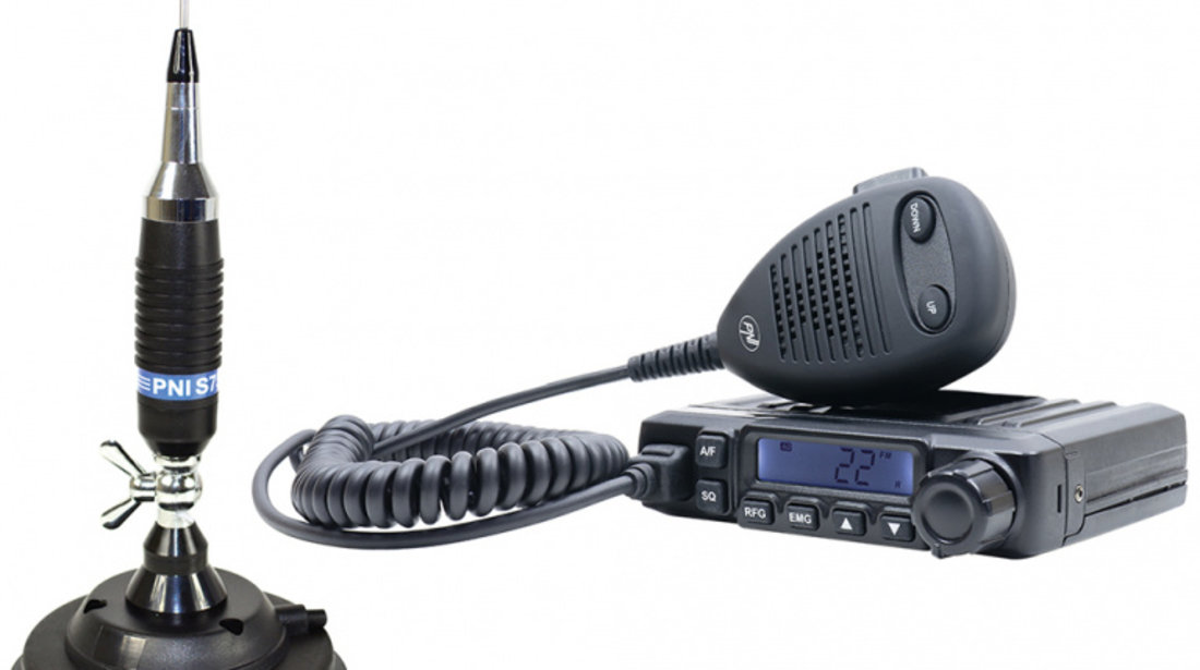 Pachet Statie radio CB PNI Escort HP 6500 ASQ + Antena CB PNI S75 PNI-PACK62