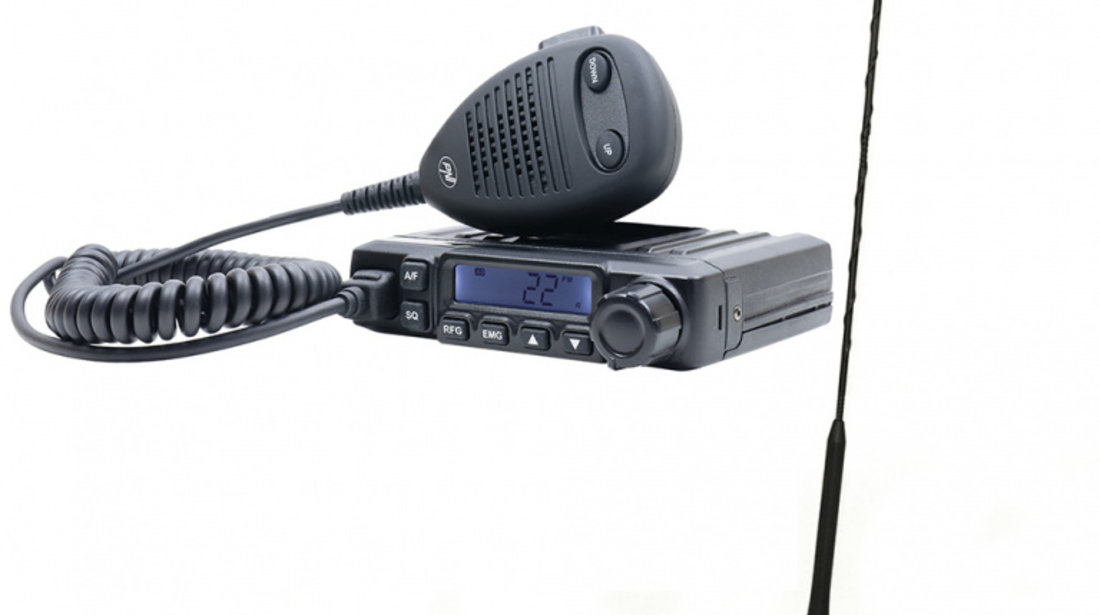 Pachet Statie radio CB PNI Escort HP 6500 ASQ + Antena CB PNI Extra 45 PNI-PACK64