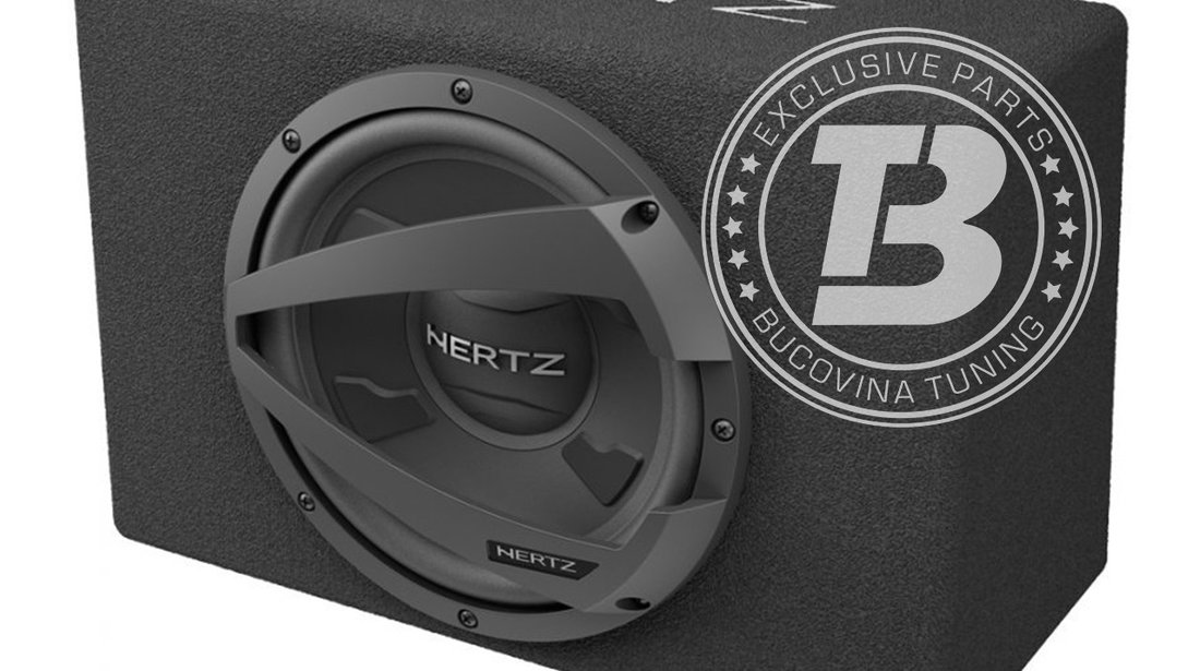 PACHET SUBWOOFER AUTO HERTZ DBX 30.3 + AMPLIFICATOR HERTZ HCP 2 + KIT DE CABLURI COMPLET