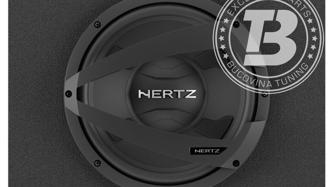 PACHET SUBWOOFER AUTO HERTZ DBX 30.3 + AMPLIFICATOR HERTZ HCP 2 + KIT DE CABLURI COMPLET