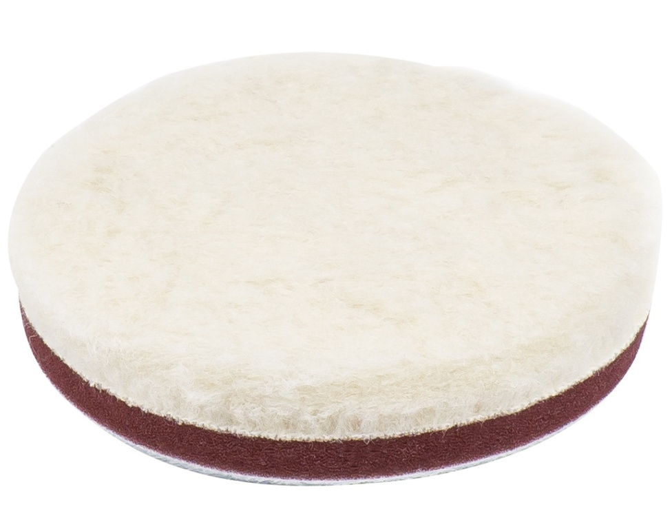Pad Burete Lana Polish Si Lustruit Blana Mediu Amio Velcro 125mm 03705