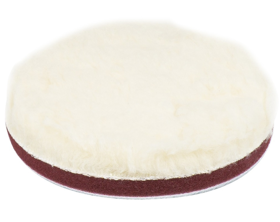 Pad Burete Lana Polish Si Lustruit Blana Moale Soft Amio Velcro 125mm 03704