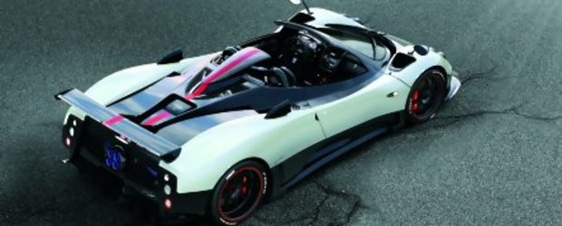 Pagani prezintă Zonda Cinque Roadster