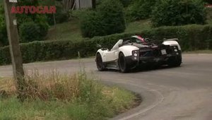 Pagani Zonda R in actiune!