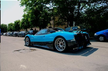 Pagani Zonda Uno se arata din nou!