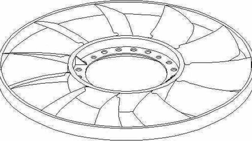 Paleta ventilator racire motor AUDI A4 Avant 8D5 B5 TOPRAN 110 294