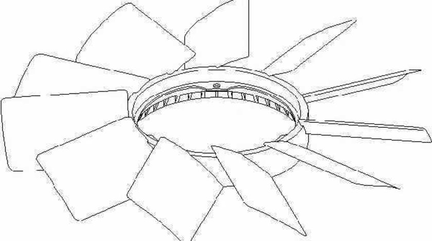 Paleta ventilator, racire motor BMW 3 Cabriolet (E46) TOPRAN 500 900